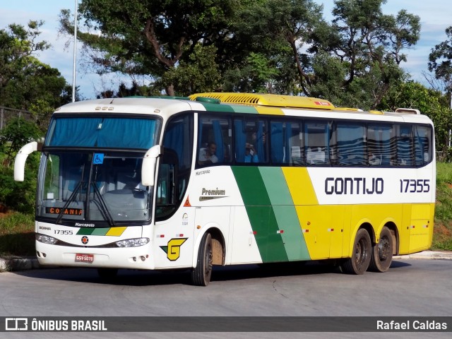 Empresa Gontijo de Transportes 17355 na cidade de Brasília, Distrito Federal, Brasil, por Rafael Caldas. Número da foto: #12202371.