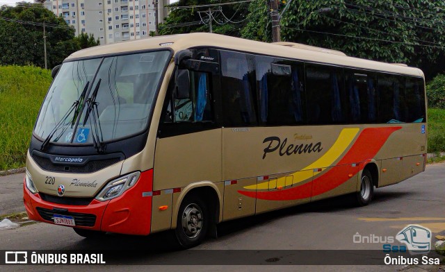Plenna Transportes e Serviços 220 na cidade de Salvador, Bahia, Brasil, por Ônibus Ssa. Número da foto: #12201977.