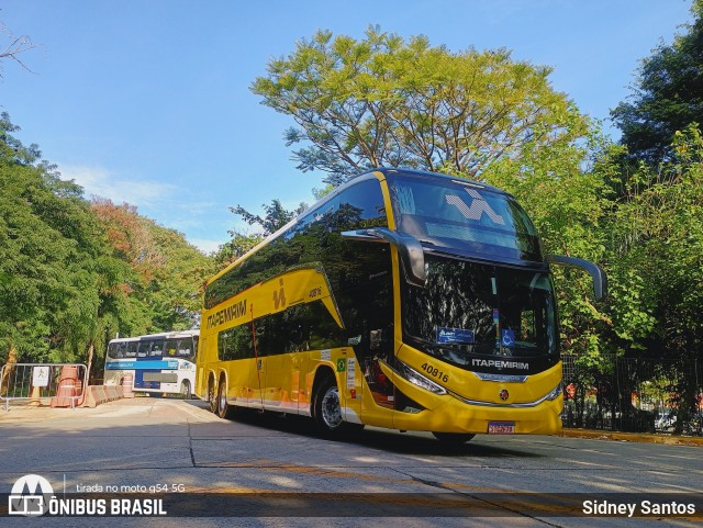 Viação Nova Itapemirim 40816 na cidade de São Paulo, São Paulo, Brasil, por Sidney Santos. Número da foto: #12199594.