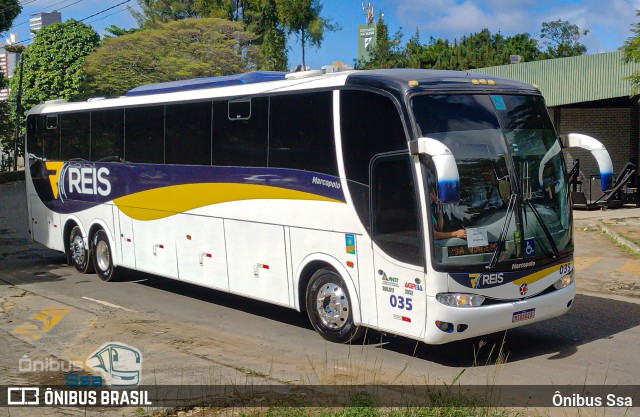 Trans Reis 035 na cidade de Salvador, Bahia, Brasil, por Ônibus Ssa. Número da foto: #12199668.