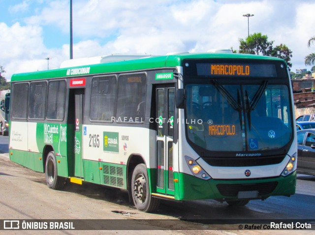 Rápido Cuiabá Transporte Urbano 2135 na cidade de Belo Horizonte, Minas Gerais, Brasil, por Rafael Cota. Número da foto: #12199761.