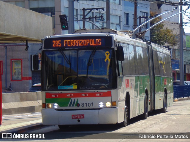 Next Mobilidade - ABC Sistema de Transporte 8101 na cidade de Santo André, São Paulo, Brasil, por Fabrício Portella Matos. Número da foto: #12200751.