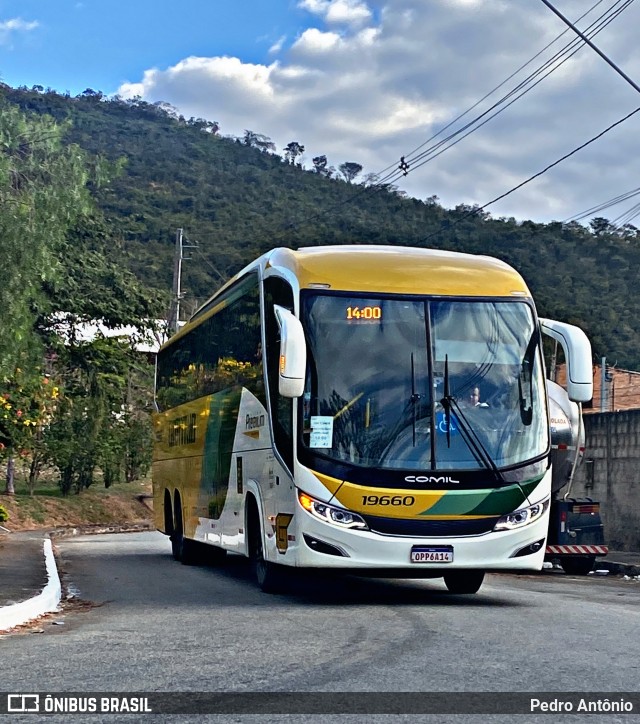 Empresa Gontijo de Transportes 19660 na cidade de Pará de Minas, Minas Gerais, Brasil, por Pedro Antônio. Número da foto: #12201721.