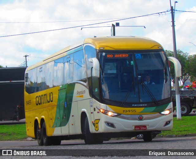 Empresa Gontijo de Transportes 19455 na cidade de Eunápolis, Bahia, Brasil, por Eriques  Damasceno. Número da foto: #12202092.