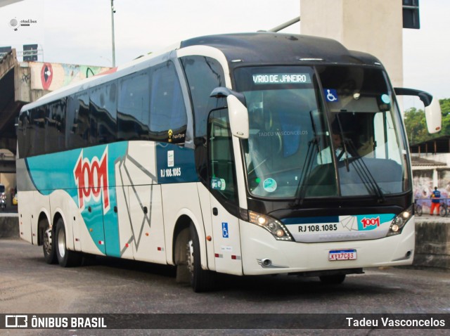 Auto Viação 1001 RJ 108.1085 na cidade de Rio de Janeiro, Rio de Janeiro, Brasil, por Tadeu Vasconcelos. Número da foto: #12201943.