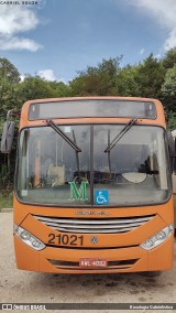 Auto Viação São Braz 21021 na cidade de Campo Magro, Paraná, Brasil, por Busologia Gabrielística. Número da foto: #12201980.