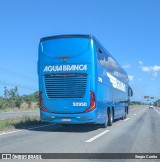 Viação Águia Branca 50950 na cidade de Vila Velha, Espírito Santo, Brasil, por Sergio Corrêa. Número da foto: #12201777.