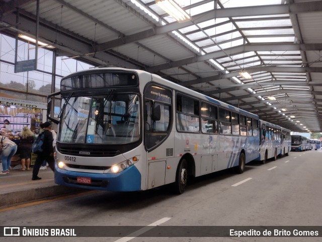 Viação Nossa Cidade 00412 na cidade de Franco da Rocha, São Paulo, Brasil, por Espedito de Brito Gomes. Número da foto: #12203275.