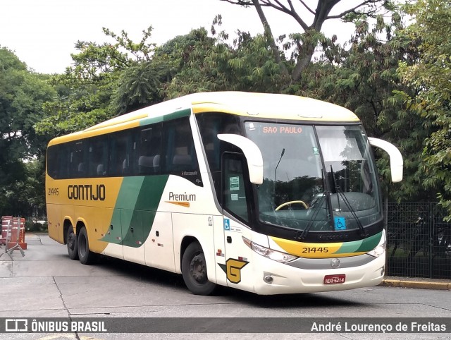 Empresa Gontijo de Transportes 21445 na cidade de São Paulo, São Paulo, Brasil, por André Lourenço de Freitas. Número da foto: #12204325.