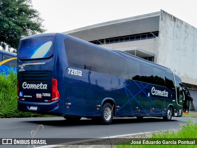 Viação Cometa 721512 na cidade de Campinas, São Paulo, Brasil, por José Eduardo Garcia Pontual. Número da foto: #12203337.