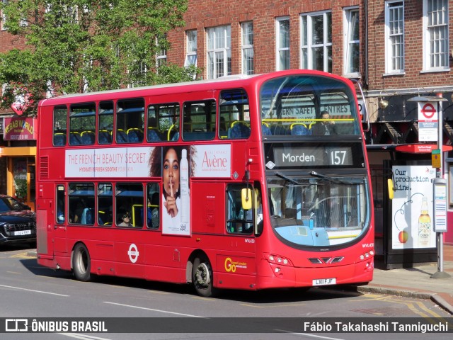 London General WVL430 na cidade de London, Greater London, Inglaterra, por Fábio Takahashi Tanniguchi. Número da foto: #12204640.