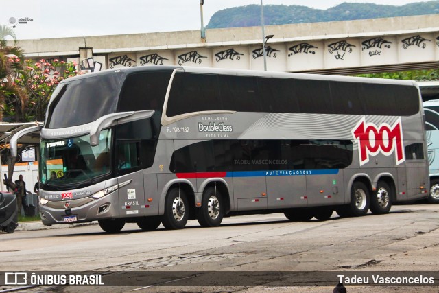 Auto Viação 1001 RJ 108.1132 na cidade de Rio de Janeiro, Rio de Janeiro, Brasil, por Tadeu Vasconcelos. Número da foto: #12203204.