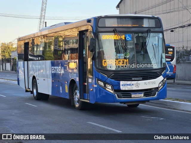 Viação Estrela RJ 177.013 na cidade de Niterói, Rio de Janeiro, Brasil, por Cleiton Linhares. Número da foto: #12203982.