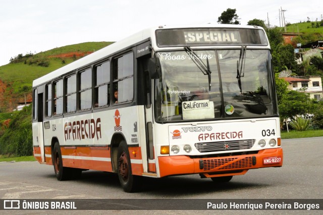 VINSAL - Viação Nossa Senhora Aparecida 034 na cidade de Barra do Piraí, Rio de Janeiro, Brasil, por Paulo Henrique Pereira Borges. Número da foto: #12204463.