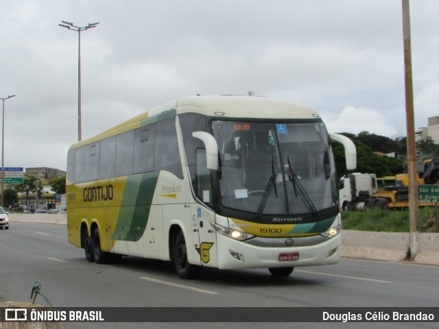 Empresa Gontijo de Transportes 19100 na cidade de Belo Horizonte, Minas Gerais, Brasil, por Douglas Célio Brandao. Número da foto: #12203789.