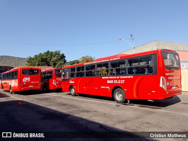 EPT - Empresa Pública de Transportes de Maricá MAR 03.037 na cidade de Maricá, Rio de Janeiro, Brasil, por Cristian Matheus. Número da foto: #12203737.
