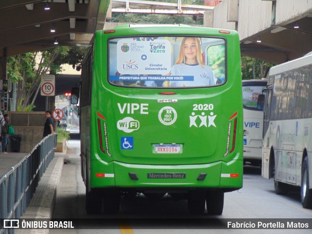 VIPE - Viação Padre Eustáquio 2020 na cidade de São Caetano do Sul, São Paulo, Brasil, por Fabrício Portella Matos. Número da foto: #12204335.