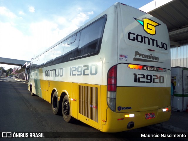 Empresa Gontijo de Transportes 12920 na cidade de Belo Horizonte, Minas Gerais, Brasil, por Maurício Nascimento. Número da foto: #12205495.