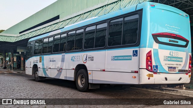 Auto Viação Dragão do Mar 42333 na cidade de Fortaleza, Ceará, Brasil, por Gabriel Silva. Número da foto: #12202803.
