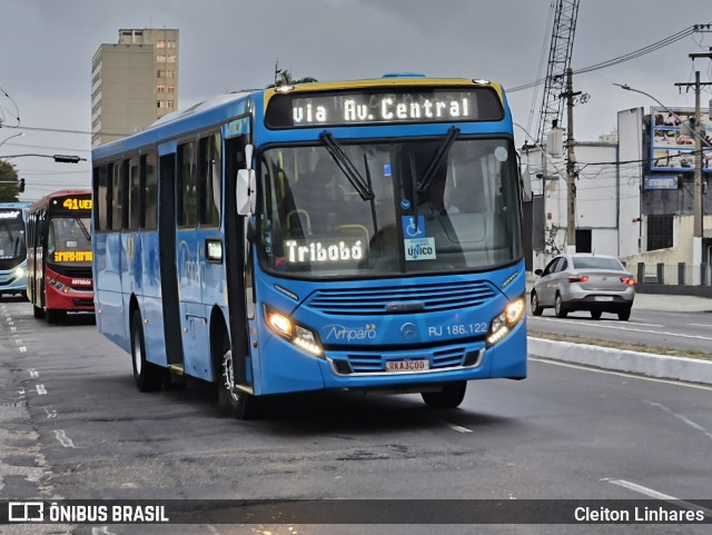 Viação Nossa Senhora do Amparo RJ 186.122 na cidade de Niterói, Rio de Janeiro, Brasil, por Cleiton Linhares. Número da foto: #12202822.