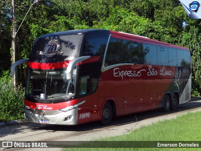 Expresso São Luiz 10090 na cidade de Recife, Pernambuco, Brasil, por Emerson Dorneles. Número da foto: #12203155.