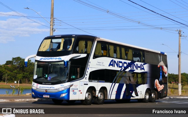 Empresa de Transportes Andorinha 7404 na cidade de Assis, São Paulo, Brasil, por Francisco Ivano. Número da foto: #12204705.