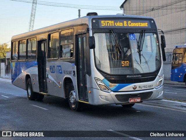Rio Ita RJ 152.687 na cidade de Niterói, Rio de Janeiro, Brasil, por Cleiton Linhares. Número da foto: #12202836.