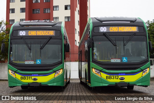 Transporte Coletivo Glória BB312 na cidade de Curitiba, Paraná, Brasil, por Lucas Sérgio da Silva. Número da foto: #12202883.