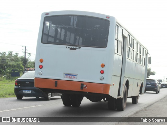 Ônibus Particulares JTU2F26 na cidade de Benevides, Pará, Brasil, por Fabio Soares. Número da foto: #12203279.