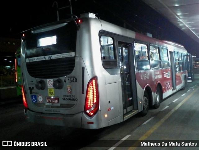 Himalaia Transportes > Ambiental Transportes Urbanos 4 1540 na cidade de São Paulo, São Paulo, Brasil, por Matheus Da Mata Santos. Número da foto: #12205312.