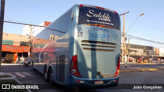 Expresso Satélite Norte 12700 na cidade de Goiânia, Goiás, Brasil, por João Gonçalves. Número da foto: #12205344.