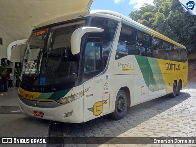 Empresa Gontijo de Transportes 18925 na cidade de Governador Valadares, Minas Gerais, Brasil, por Emerson Dorneles. Número da foto: #12203100.