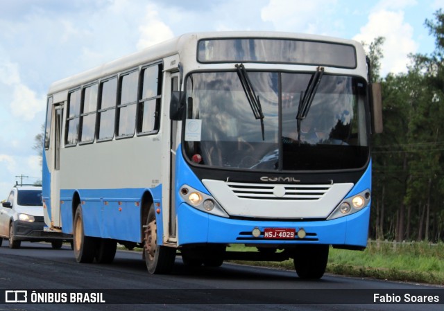 Ônibus Particulares NSJ4029 na cidade de Santa Izabel do Pará, Pará, Brasil, por Fabio Soares. Número da foto: #12202806.