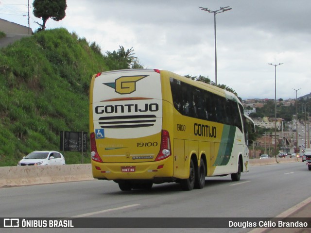 Empresa Gontijo de Transportes 19100 na cidade de Belo Horizonte, Minas Gerais, Brasil, por Douglas Célio Brandao. Número da foto: #12203791.