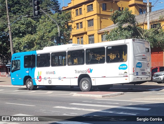 Unimar Transportes 24309 na cidade de Vitória, Espírito Santo, Brasil, por Sergio Corrêa. Número da foto: #12203052.