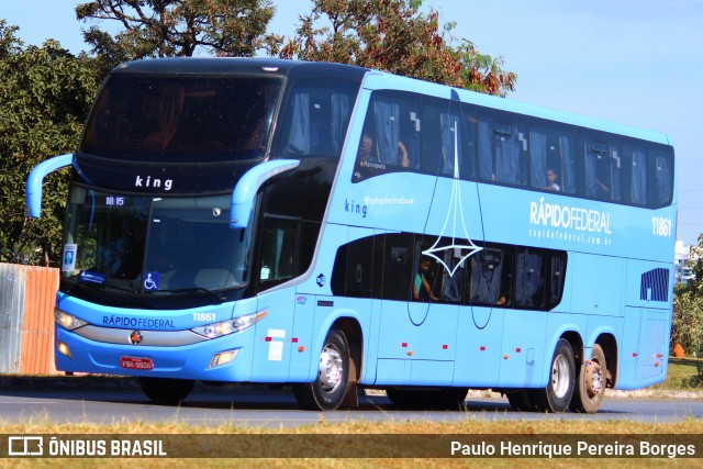 Rápido Federal 11861 na cidade de Brasília, Distrito Federal, Brasil, por Paulo Henrique Pereira Borges. Número da foto: #12204515.