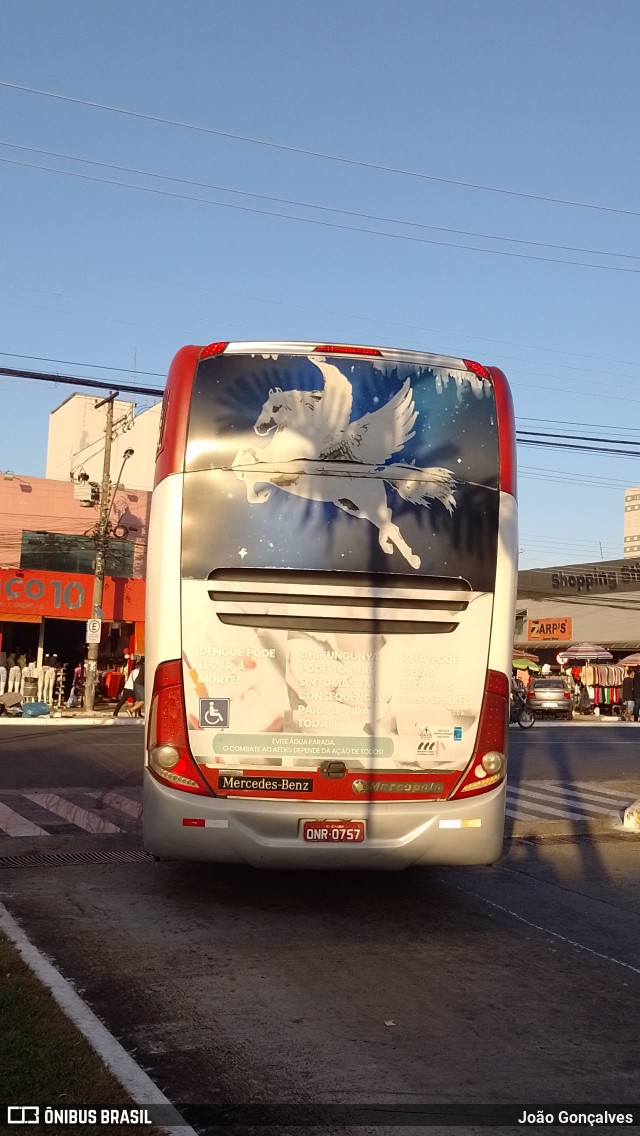 Expresso São Luiz 7800 na cidade de Goiânia, Goiás, Brasil, por João Gonçalves. Número da foto: #12205261.