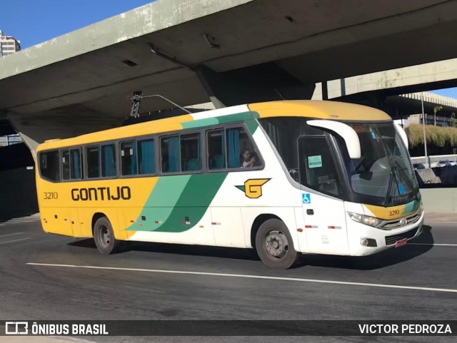 Empresa Gontijo de Transportes 3210 na cidade de Belo Horizonte, Minas Gerais, Brasil, por VICTOR PEDROZA. Número da foto: #12204416.