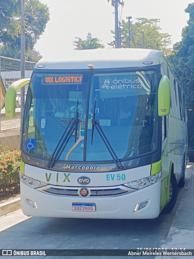VIX Transporte e Logística EV 50 na cidade de Cariacica, Espírito Santo, Brasil, por Abner Meireles Wernersbach. Número da foto: #12203111.