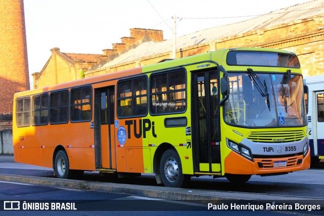 TUPi Transportes Urbanos Piracicaba 8355 na cidade de Piracicaba, São Paulo, Brasil, por Paulo Henrique Pereira Borges. Número da foto: #12204574.