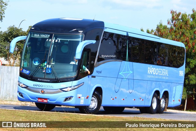 Rápido Federal 1906 na cidade de Brasília, Distrito Federal, Brasil, por Paulo Henrique Pereira Borges. Número da foto: #12204523.