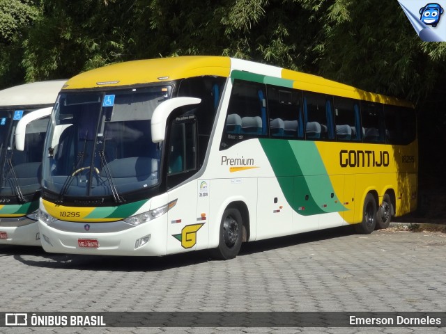 Empresa Gontijo de Transportes 18295 na cidade de Governador Valadares, Minas Gerais, Brasil, por Emerson Dorneles. Número da foto: #12203106.