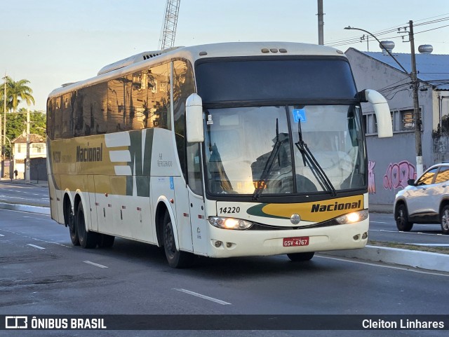 Viação Nacional 14220 na cidade de Niterói, Rio de Janeiro, Brasil, por Cleiton Linhares. Número da foto: #12203995.