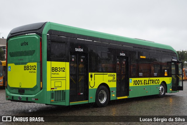 Transporte Coletivo Glória BB312 na cidade de Curitiba, Paraná, Brasil, por Lucas Sérgio da Silva. Número da foto: #12202877.