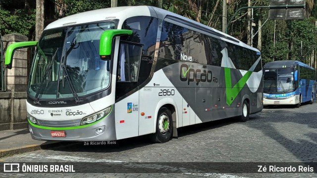 Nova Opção Turismo 2860 na cidade de Petrópolis, Rio de Janeiro, Brasil, por Zé Ricardo Reis. Número da foto: #12203984.