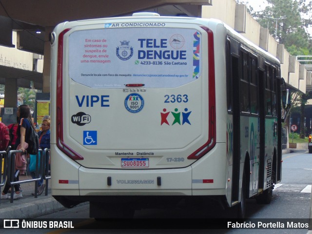 VIPE - Viação Padre Eustáquio 2363 na cidade de São Caetano do Sul, São Paulo, Brasil, por Fabrício Portella Matos. Número da foto: #12204372.