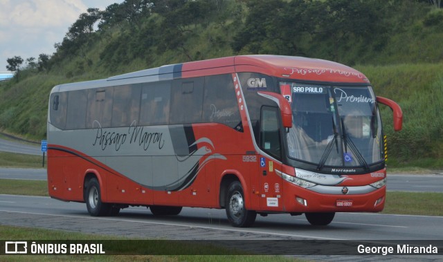 Empresa de Ônibus Pássaro Marron 5932 na cidade de Mogi das Cruzes, São Paulo, Brasil, por George Miranda. Número da foto: #12203860.