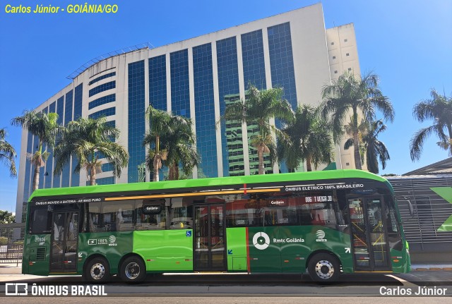 HP Transportes Coletivos 20806 na cidade de Goiânia, Goiás, Brasil, por Carlos Júnior. Número da foto: #12205103.