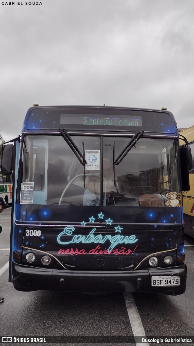 Adans Bibus Ônibus Balada 3000 na cidade de Barueri, São Paulo, Brasil, por Busologia Gabrielística. Número da foto: #12205440.