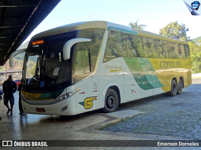 Empresa Gontijo de Transportes 18920 na cidade de Manhuaçu, Minas Gerais, Brasil, por Emerson Dorneles. Número da foto: #12203080.
